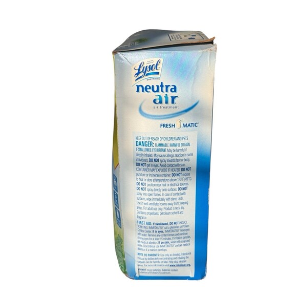 Lysol Neutra Air Freshmatic Air Treatment Bonus 2 Pack Automatic Fresh Scent - Picture 2 of 6